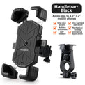 ROCKBROS HW-117 Bike Phone Holder 1s Lock Bike_Size_Handlebar_Color_OrangeBike_Size_Handlebar_Color_Black