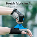 all-groups ROCKBROS Half Finger Cycling Short Gloves Shockproof Gloves