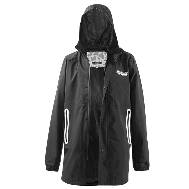 ROCKBROS Long Waterproof Bicycle Raincoat