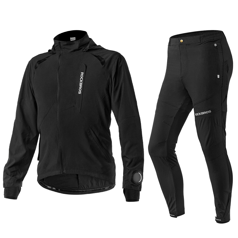 ROCKBROS Men's Cycling Jacket & Pants Set