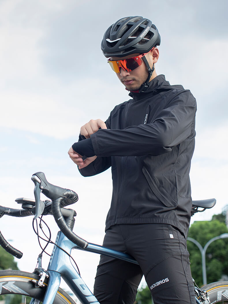 all-groups ROCKBROS Men's Cycling Jacket & Pants Set