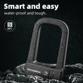 ROCKBROS NFC Smart U Lock – Heavy Duty Anti-Theft Bike Lock