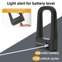 ROCKBROS NFC Smart U Lock – Heavy Duty Anti-Theft Bike Lock