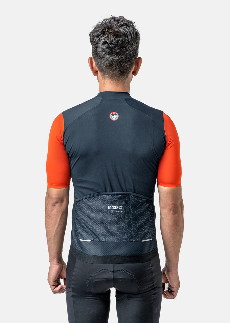 all-groups ROCKBROS ROAD TO SKY Men's Short-Sleeve Cycling Jersey in Various Colours