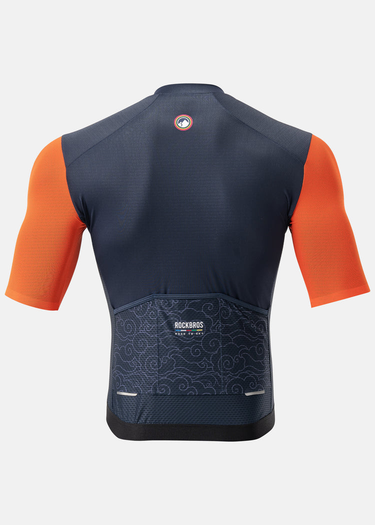 all-groups ROCKBROS ROAD TO SKY Men's Short-Sleeve Cycling Jersey in Various Colours