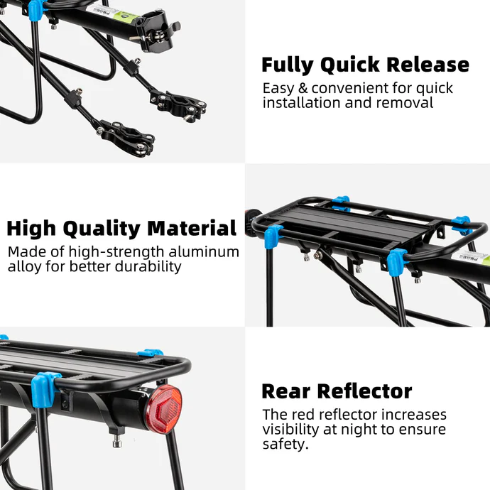 ROCKBROS Rear Luggage Rack for MTB and Road Bike