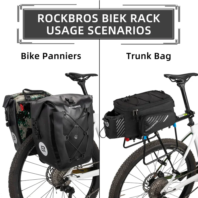 ROCKBROS Rear Luggage Rack for MTB and Road Bike