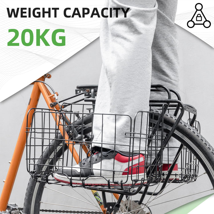 ROCKBROS Sturdy Folding Bike Basket
