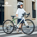 all-groups ROCKBROS TEEN-W22H Road Bike For Kids Teens Shimano 10 Speed Curved Handlebar Aluminum Alloy