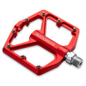 ROCKBROS Ultra Lightweight Flat Bike Pedals in Various Colours (Pair)#Color_Red