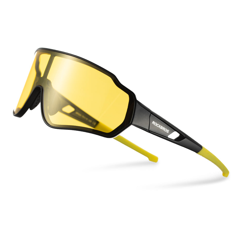 ROCKBROS Ultralight Polarised Sunglasses#Color_Polarized-Black Yellow