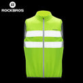 ROCKBROS Unisex Cycling & Running Safety Vest - Reflective, Breathable for Night Riding