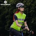 ROCKBROS Unisex Cycling & Running Safety Vest - Reflective, Breathable for Night Riding