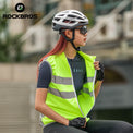 ROCKBROS Unisex Cycling & Running Safety Vest - Reflective, Breathable for Night Riding
