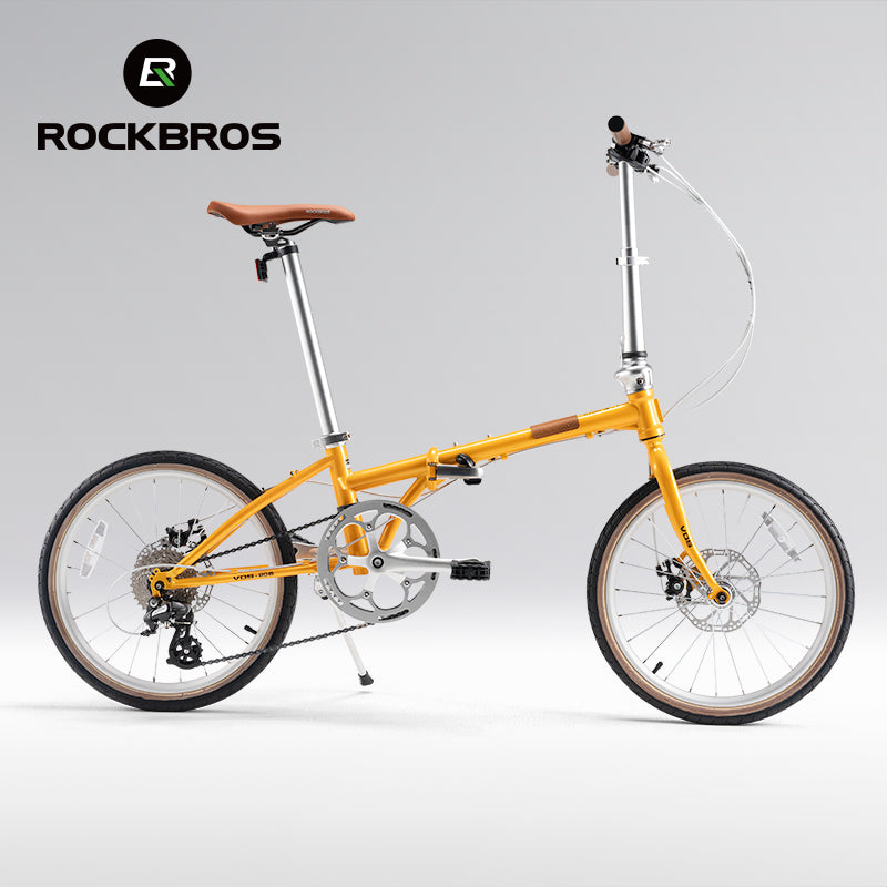 ROCKBROS VDS 20 Inch Folding Bike 8 Speed 11-32T Cassette Disc Brake