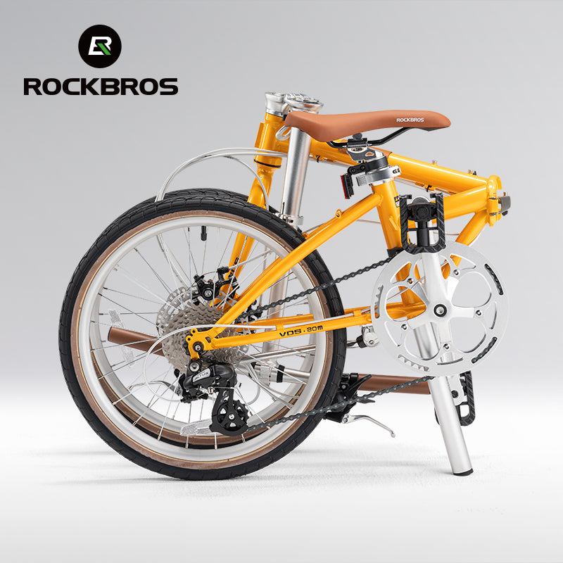 ROCKBROS VDS 20 Inch Folding Bike 8 Speed 11-32T Cassette Disc Brake