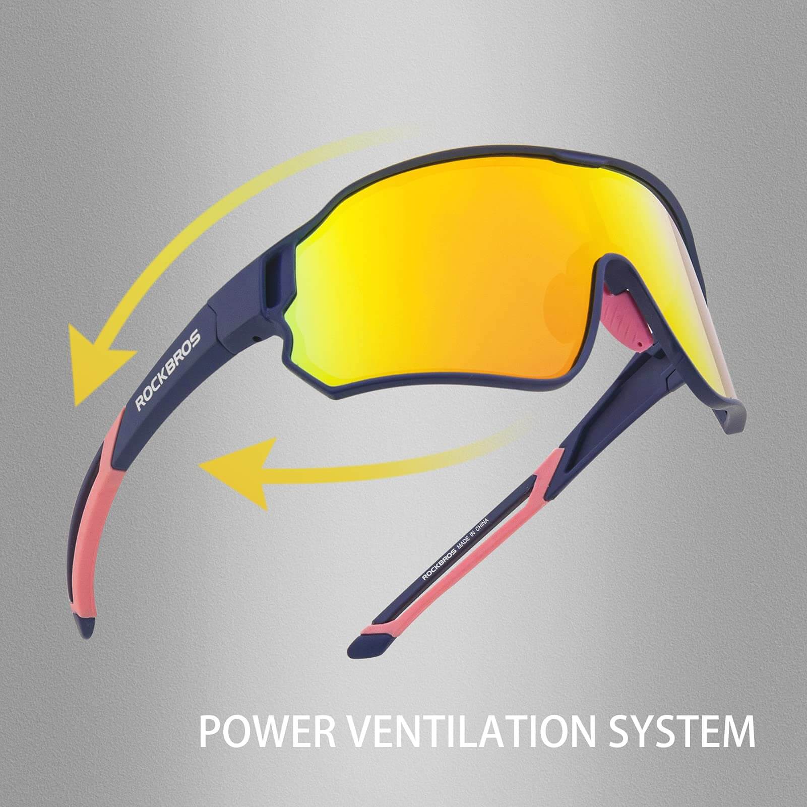 all-groups Rockbros Polarised Full Lens Sunglasses Cycling Bicycle Glasses