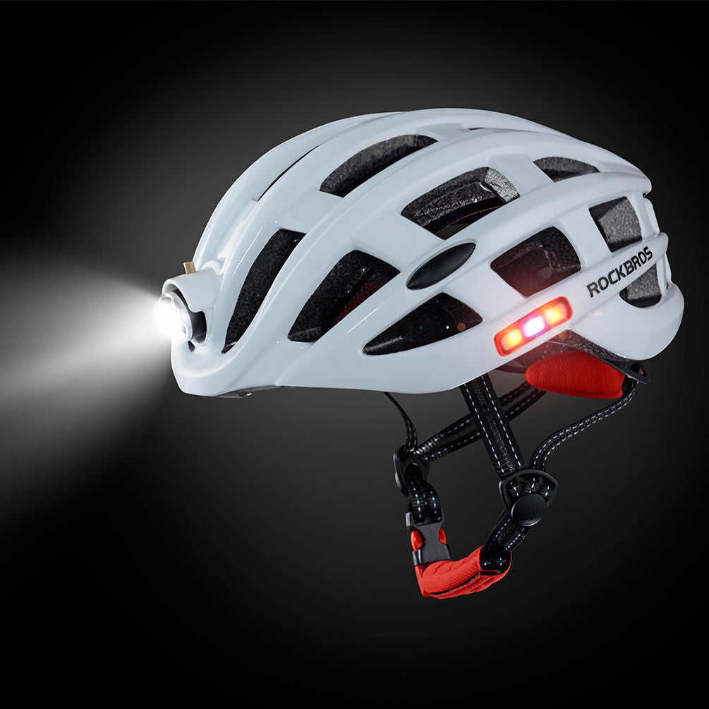 RockBros MTB Road Bike Helmet Light Outdoor Night Cycling Ultralight EPS