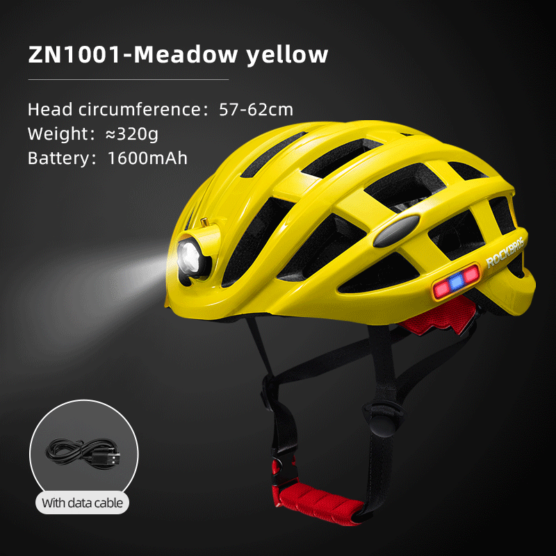 RockBros MTB Road Bike Helmet Light Outdoor Night Cycling Ultralight EPS