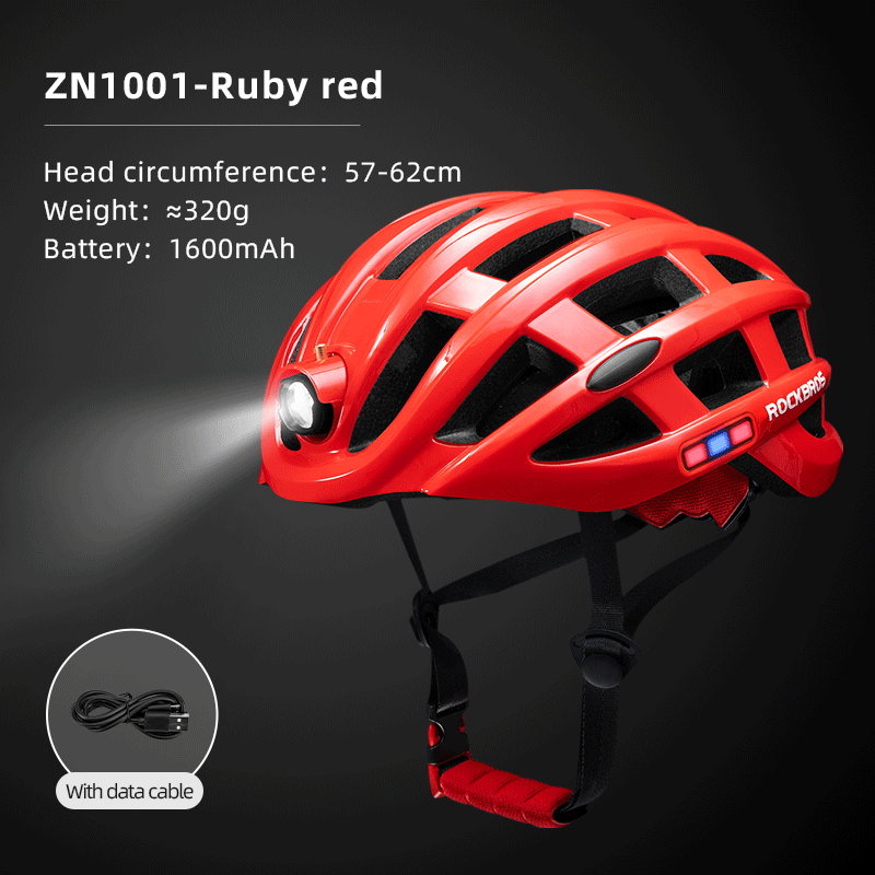 RockBros MTB Road Bike Helmet Light Outdoor Night Cycling Ultralight EPS