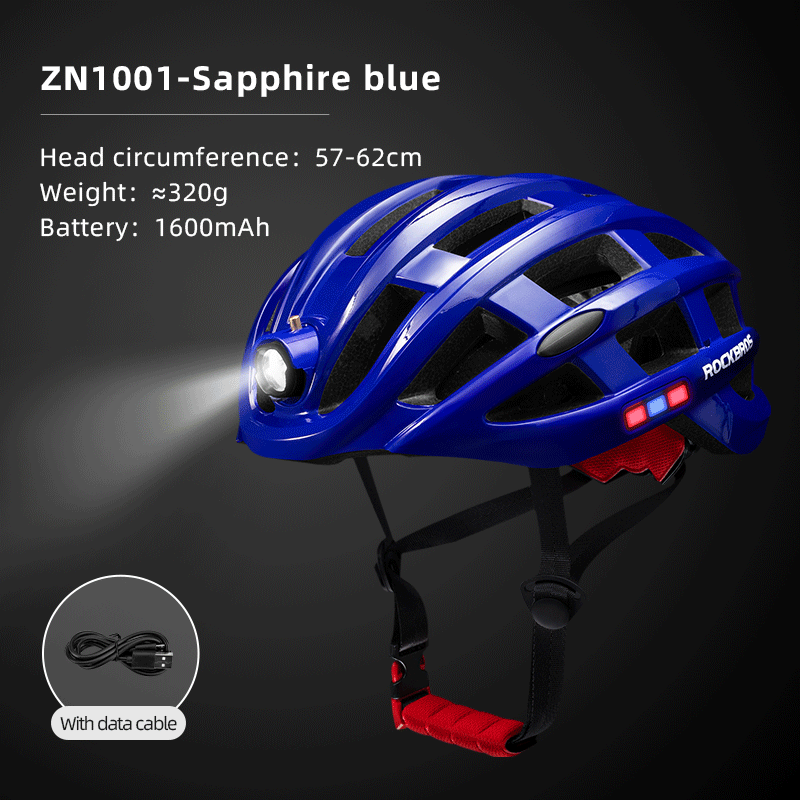 RockBros MTB Road Bike Helmet Light Outdoor Night Cycling Ultralight EPS