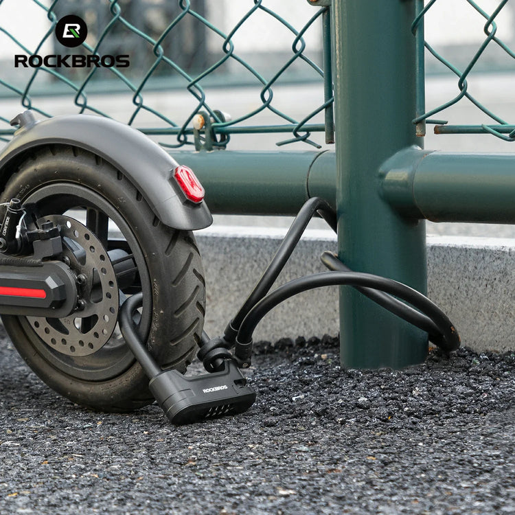 Keyless Scooter Cable Lock U-Lock