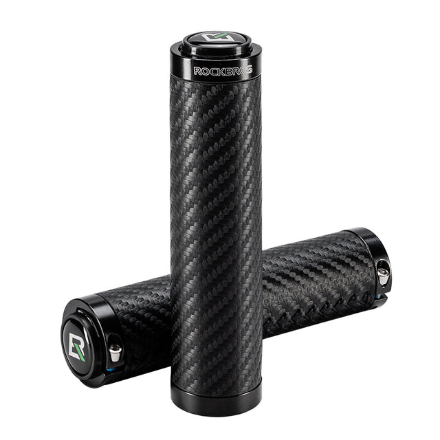 ROCKBROS Bicycle Bike Handlebar Handle Grips PU Leather Comfortable