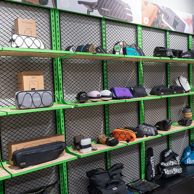 ROCKBROS cycling bike bags display