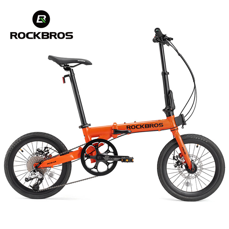 ROCKBROS ACS 16 Inch Folding Bike 9 Speed 11-32T Cassette Disc Brake