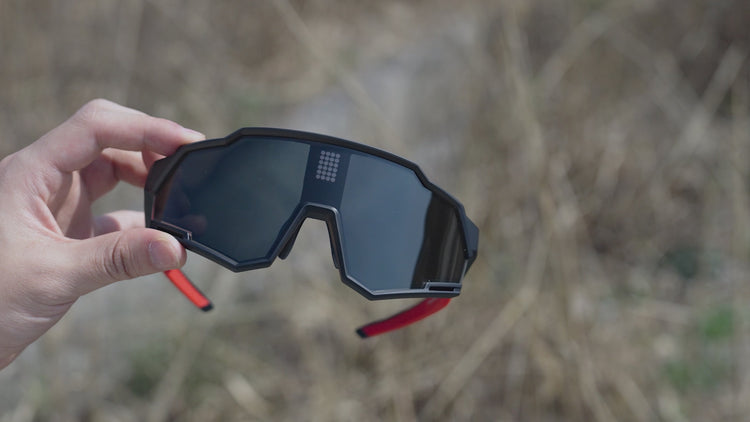 ROCKBROS Cycling Photochromic Electronic Colour Changing Sunglasses Clear