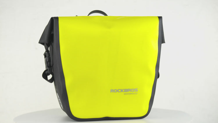 ROCKBROS Std Bicycle Saddlebags in Black or Yellow (Pair)