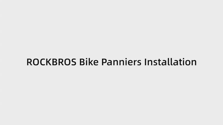 ROCKBROS Durable Bicycle Pannier for Long Distance Rides