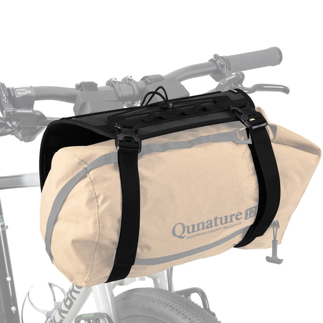 Qunature bikepacking handlebar bag extension rack