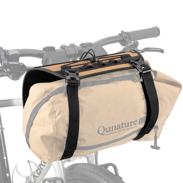 Qunature bikepacking handlebar bag extension rack