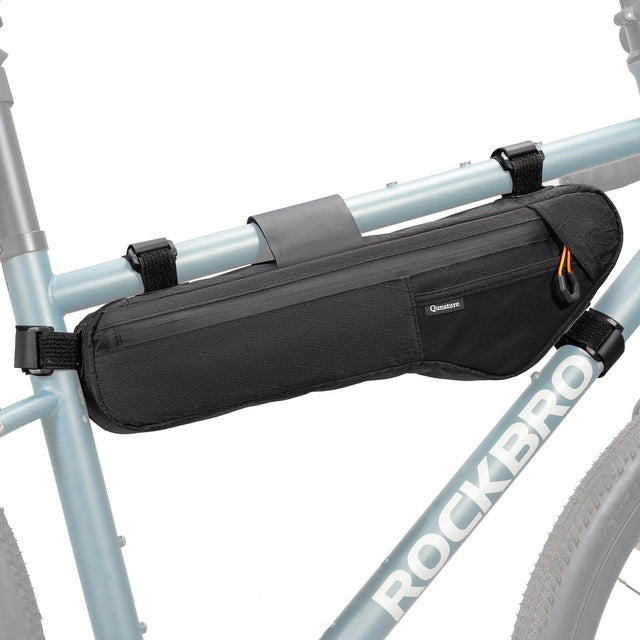 QUNATURE large capacity bikepacking frame bag for cycling and climbing