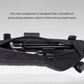 QUNATURE large capacity bikepacking frame bag for cycling and climbing