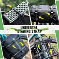 qunature durable outdoor tie down strap for camping and hiking