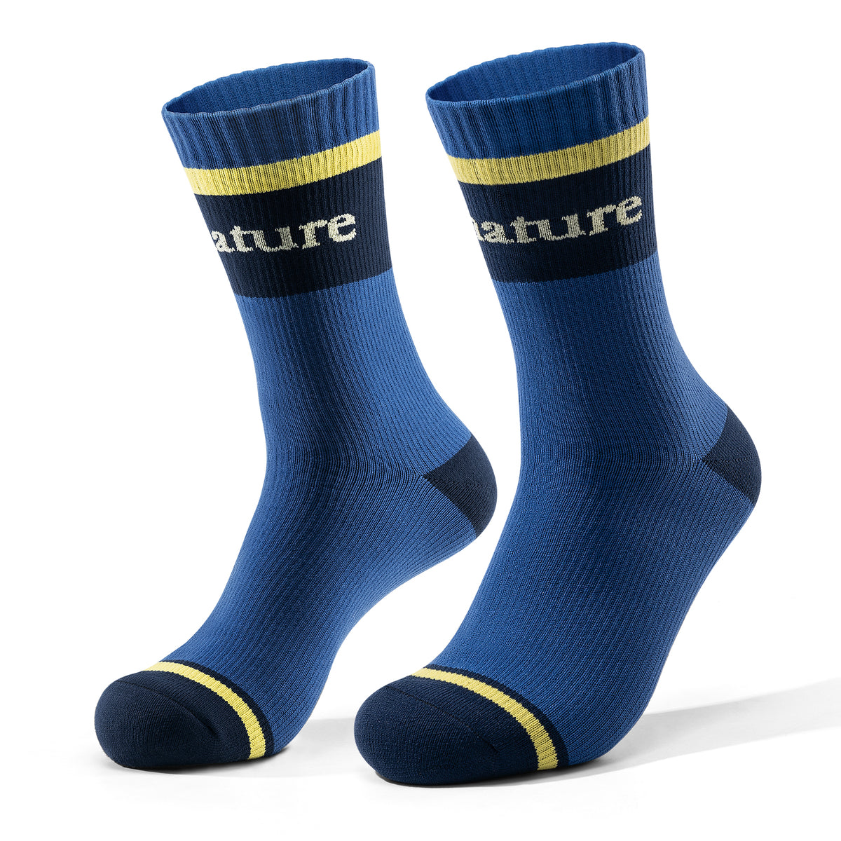 Qunature khaki four-season waterproof outdoor socks.
#colour_blue