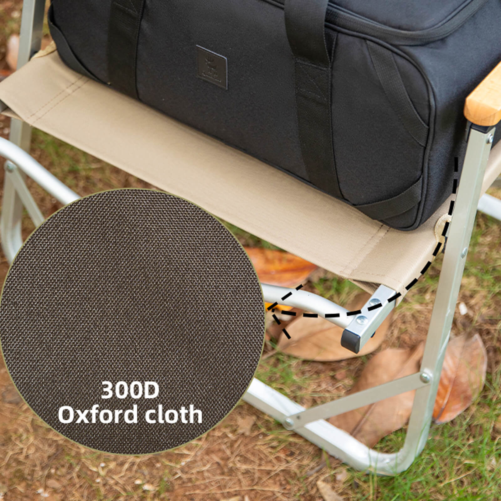 Qunature 18L Outdoor Camping Storage Bag for Gear and Supplies.
#color_brown