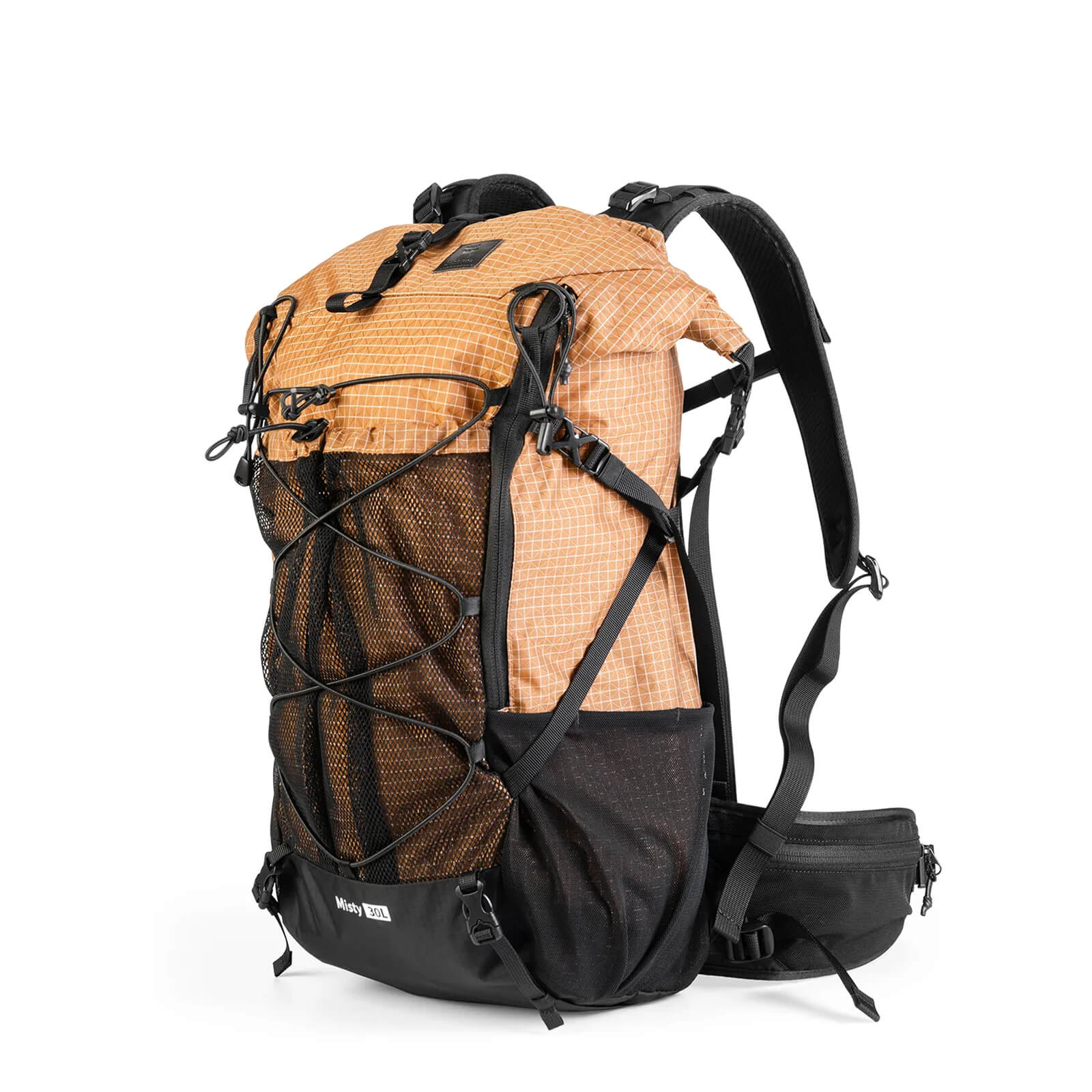 Qunature lightweight 30–35l outdoor backpack for hiking and camping.
#color_khaki