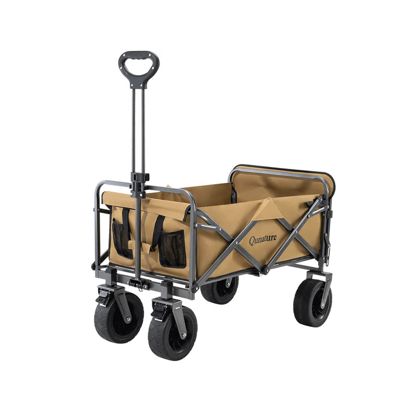 qunature TrailMate Camping Trolley folded for easy storage