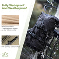 Qunature Waterproof Compression Sack 3L-12L for Camping and Bikepacking