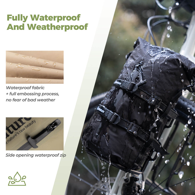 Qunature Waterproof Compression Sack 3L-12L for Camping and Bikepacking
