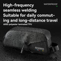 Road to Sky waterproof magnetic bike frame bag, 0.6L to 0.9L capacity