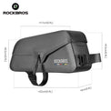 Road to Sky waterproof magnetic bike frame bag, 0.6L to 0.9L capacity