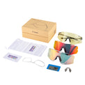 ROCKBROS Road to Sky Photochromatic Cycling Sunglasses - BOUNDLESS, offering advanced photochromic lenses, windproof and sandproof protection, and dynamic light adaptation for an enhanced cycling experience