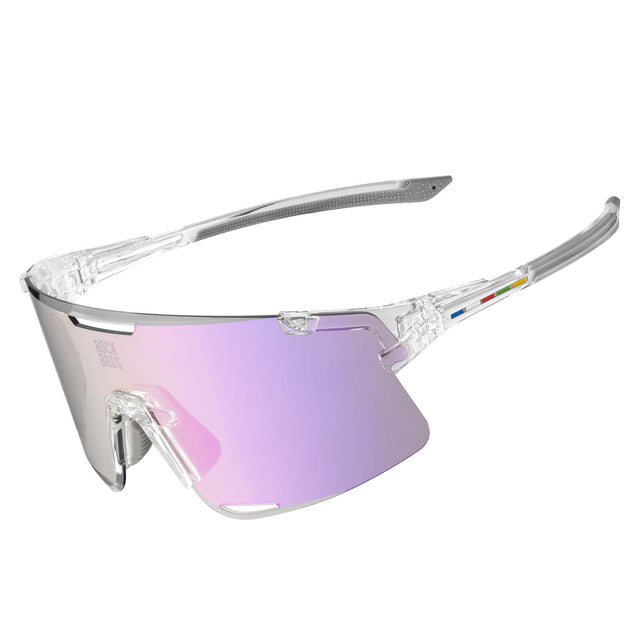 ROCKBROS Road to Sky Photochromatic Cycling Sunglasses - BOUNDLESS, offering advanced photochromic lenses, windproof and sandproof protection, and dynamic light adaptation for an enhanced cycling experience