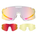 ROCKBROS Road to Sky Photochromatic Cycling Sunglasses - BOUNDLESS, offering advanced photochromic lenses, windproof and sandproof protection, and dynamic light adaptation for an enhanced cycling experience