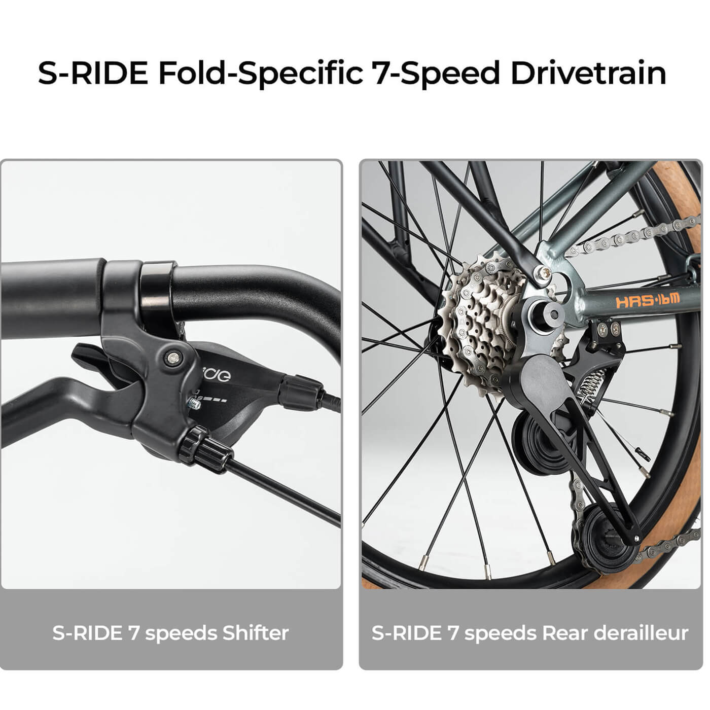 ROCKBROS 16 inch folding bicycle for urban commuting