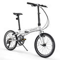 rockbros 20 inch aluminum folding bike 8 speed for city commuting